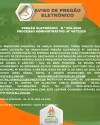 AVISO DE PREGÃO ELETRÔNICO Nº 006-2026